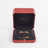Cartier Love Yellow Gold Bracelet Size 16